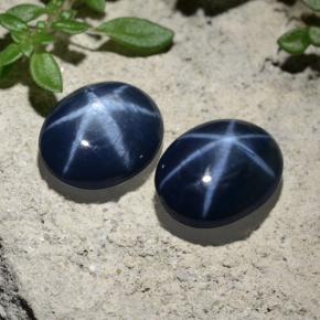 3.1ct Oval Cabochon Blue Star Sapphire Gem for sale 3.1ct Oval Cabochon Blue Star Sapphire Gem (ID: 478651)