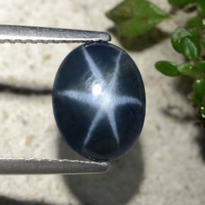 3ct Oval Cabochon Blue Star Sapphire Gem for sale 3ct Oval Cabochon Blue Star Sapphire Gem (ID: 478731)