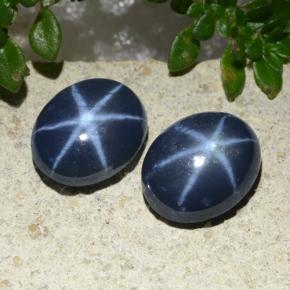 2.9ct Oval Cabochon Blue Star Sapphire Gem for sale 2.9ct Oval Cabochon Blue Star Sapphire Gem (ID: 478770)