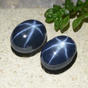 4.8ct Oval Cabochon Blue Star Sapphire Gem for sale 4.8ct Oval Cabochon Blue Star Sapphire Gem (ID: 478772)