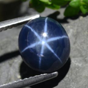 3.6ct Oval Cabochon Blue Star Sapphire Gem for sale 3.6ct Oval Cabochon Blue Star Sapphire Gem (ID: 478874)
