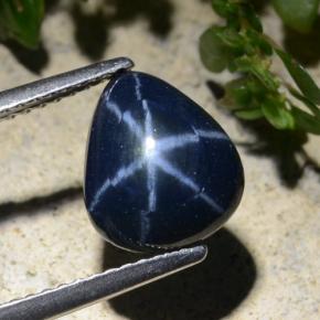 4.3ct Pear Cabochon Blue Star Sapphire Gem for sale 4.3ct Pear Cabochon Blue Star Sapphire Gem (ID: 478919)