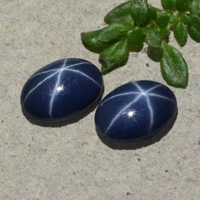 0.9ct Oval Cabochon Blue Star Sapphire Gem for sale 0.9ct Oval Cabochon Blue Star Sapphire Gem (ID: 483176)