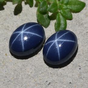 1.3ct Oval Cabochon Blue Star Sapphire Gem for sale 1.3ct Oval Cabochon Blue Star Sapphire Gem (ID: 483278)