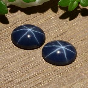 0.9ct Oval Cabochon Blue Star Sapphire Gem for sale 0.9ct Oval Cabochon Blue Star Sapphire Gem (ID: 483663)