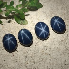 1.2ct Oval Cabochon Blue Star Sapphire for sale thumb image of 1.2ct Oval Cabochon Blue Star Sapphire (ID: 489678)