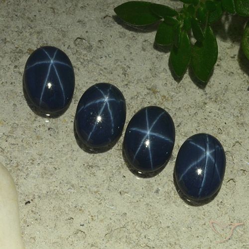 3.31ctw Natural Deep Blue Star Sapphire, Oval, Opaque