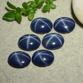 0.7ct Oval Cabochon Blue Star Sapphire Gem for sale 0.7ct Oval Cabochon Blue Star Sapphire Gem (ID: 490154)