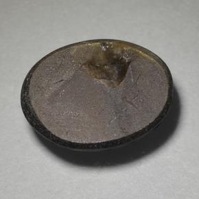 Star Sapphire Gemstone in 9.4 x 7.5 mm Size for Sale, Star Sapphire Stone in Black Color