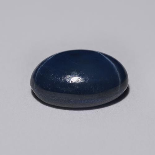 Star Sapphire Gemstone in 7 x 5 mm (calibrated) Size for Sale, Star Sapphire Stone in Twilight Blue Color