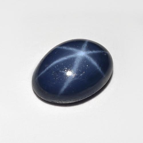 Королевский синий Звездчатый Сапфир Камень - 1.3ct Овал Кабошон (ID: 518721)