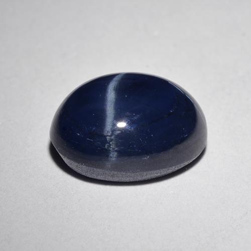 Star Sapphire Gemstone in 10 x 8 mm (calibrated) Size for Sale, Star Sapphire Stone in Royal Blue Color