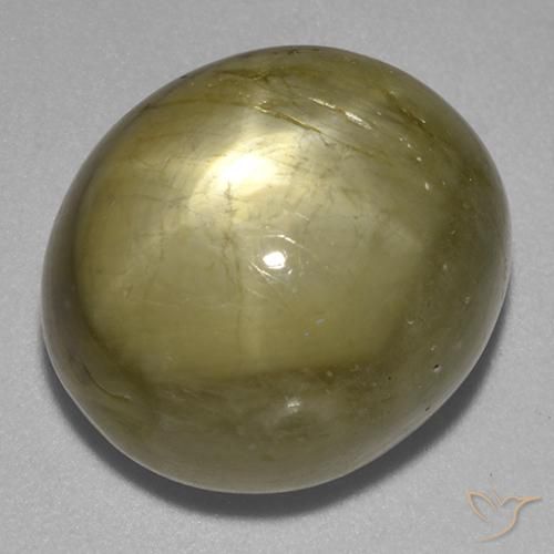 21.21ct Natural Gold Star Sapphire, Oval, Opaque