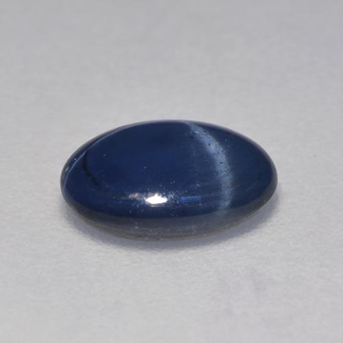 Star Sapphire Gemstone in 7 x 5 mm (calibrated) Size for Sale, Star Sapphire Stone in Blue Color