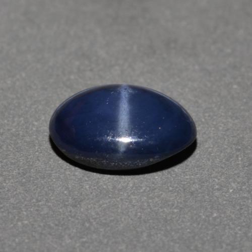 Star Sapphire Gemstone in 7 x 5 mm (calibrated) Size for Sale, Star Sapphire Stone in Twilight Blue Color