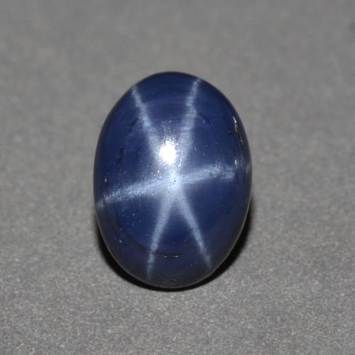 Twilight Blue Star Sapphire Gem - 0.9ct Oval Cabochon (ID: 551365)