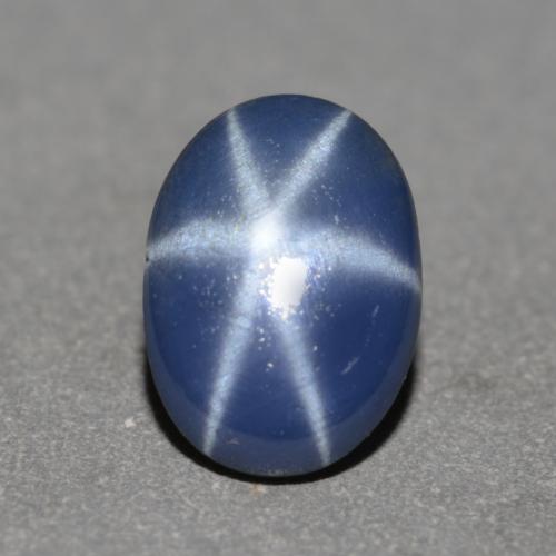 Twilight Blue Звездчатый Сапфир Камень - 0.7ct Овал Кабошон (ID: 556178)
