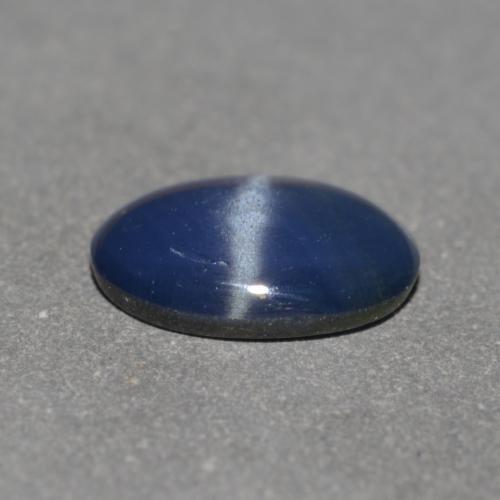 Star Sapphire Gemstone in 7 x 5 mm (calibrated) Size for Sale, Star Sapphire Stone in Twilight Blue Color