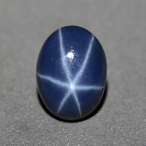 Twilight Blue Star Sapphire Gem - 1ct Oval Cabochon (ID: 557407)