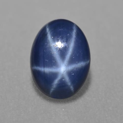 Azul marino Zafiro Estrella Gema - 1ct Cabujón Óvalo (ID: 557622)