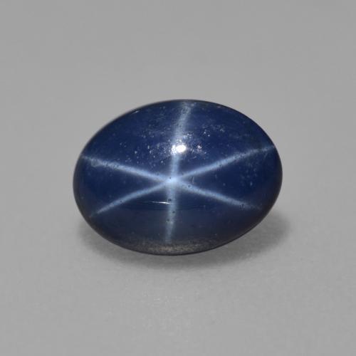 0.9 Carat Royal Blue Star Sapphire Gem from Thailand