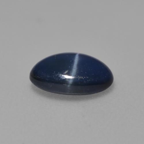 Star Sapphire Gemstone in 7 x 5 mm (calibrated) Size for Sale, Star Sapphire Stone in Royal Blue Color