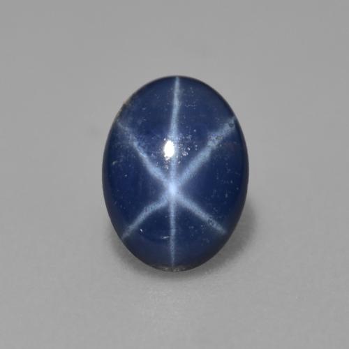 Королевский синий Звездчатый Сапфир Камень - 0.7ct Овал Кабошон (ID: 564671)