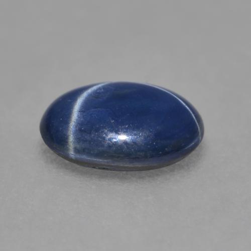 Star Sapphire Gemstone in 7 x 5 mm (calibrated) Size for Sale, Star Sapphire Stone in Deep Blue Color