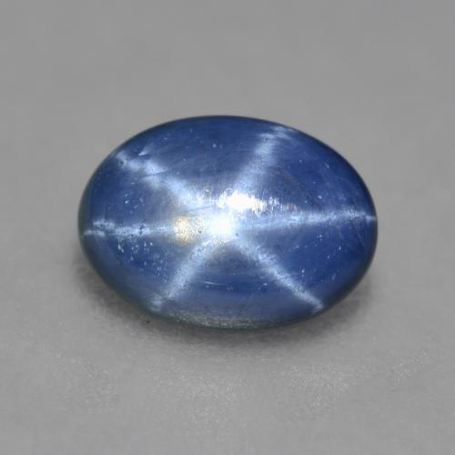 Azul oscuro Zafiro Estrella Gema - 1ct Cabujón Óvalo (ID: 566007)