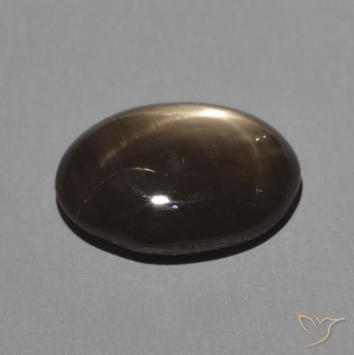 Star Sapphire Gemstone in 10 x 8 mm (calibrated) Size for Sale, Star Sapphire Stone in Black Color