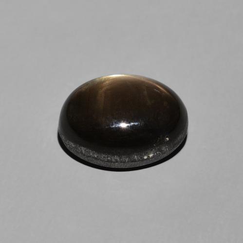 Star Sapphire Gemstone in 10 x 8 mm (calibrated) Size for Sale, Star Sapphire Stone in Black Color