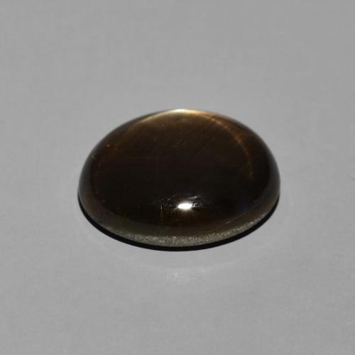 Star Sapphire Gemstone in 10 x 8 mm (calibrated) Size for Sale, Star Sapphire Stone in Black Color