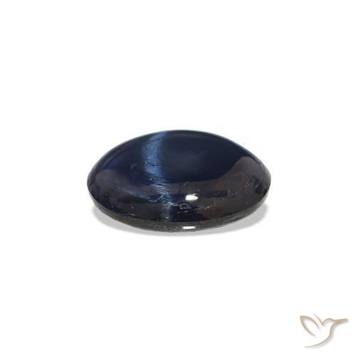 Star Sapphire Gemstone in 8 x 6 mm (calibrated) Size for Sale, Star Sapphire Stone in Deep Blue Color