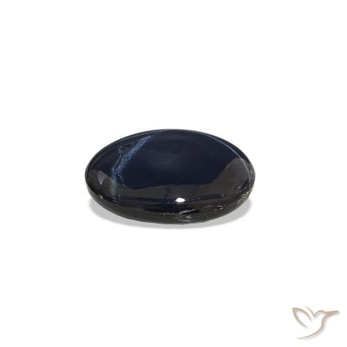 Star Sapphire Gemstone in 8 x 6 mm (calibrated) Size for Sale, Star Sapphire Stone in Dark Blue Color