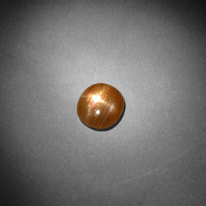 Star Sunstone Gemstone in 7.2 x 6.6 mm Size for Sale, Star Sunstone Stone in Golden-Brown Color