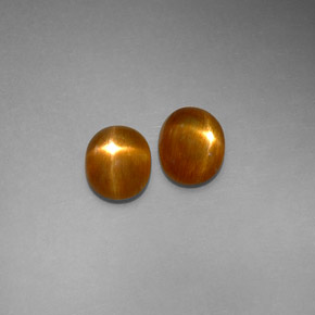 1.83 ct Brown Star Sunstone Gemstone, Star Sunstone Gem in Oval Cabochon Shape for Sale.