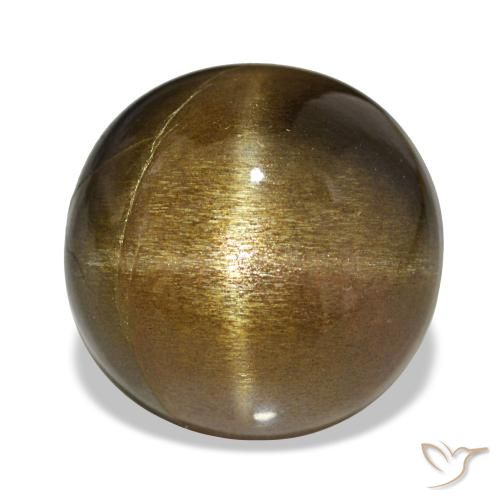 11.00ct Golden Brown Star Sunstone Gemstones, Oval, Opaque