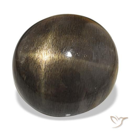 18.38 ct Brown Star Sunstone Stone, Natural Star Sunstone in Round Cabochon Shape for Sale
