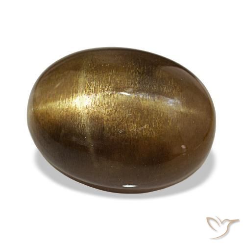 13.39 ct Brown Star Sunstone Stone, Natural Star Sunstone in Oval Cabochon Shape for Sale