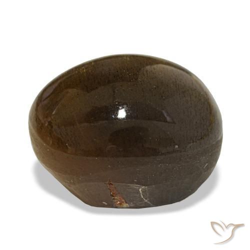 Star Sunstone Gemstone in 16.1 x 13.4 mm Size for Sale, Star Sunstone Stone in Warm Brown Color