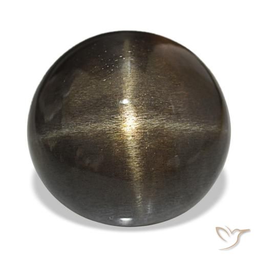 20.66 ct Brown Star Sunstone Gemstone, Star Sunstone Gem in Oval Cabochon Shape for Sale.
