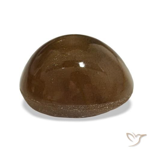 Star Sunstone Gemstone in 16 x 12 mm (calibrated) Size for Sale, Star Sunstone Stone in Medium Brown Color