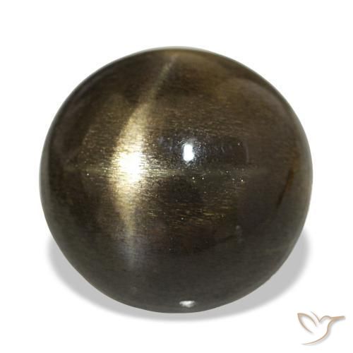9.08 ct Brown Star Sunstone Stone, Natural Star Sunstone in Round Cabochon Shape for Sale