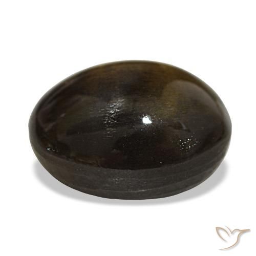 Star Sunstone Gemstone in 17.9 x 14.2 mm Size for Sale, Star Sunstone Stone in Medium Light-Brown Color