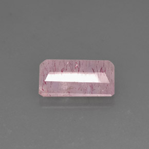 Strawberry Quartz Gemstone in 17 x 11.6 mm Size for Sale, Strawberry Quartz Stone in Red Pink Color