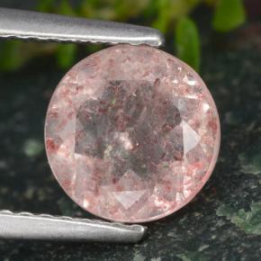 1.6ct Round Facet Red Strawberry Quartz for sale thumb image of 1.6ct Round Facet Red Strawberry Quartz (ID: 474793)