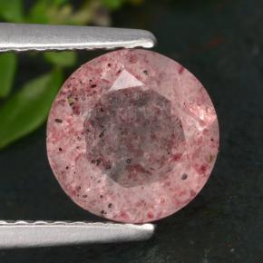 1.6ct Round Facet Red Strawberry Quartz for sale thumb image of 1.6ct Round Facet Red Strawberry Quartz (ID: 475139)