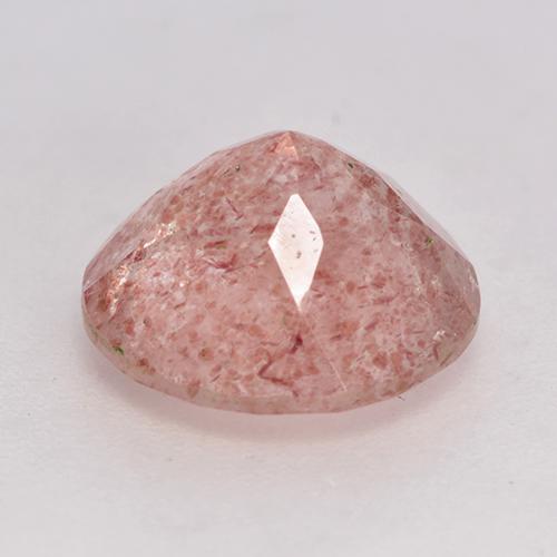 Strawberry Quartz Gemstone in 10 mm (calibrated) Size for Sale, Strawberry Quartz Stone in Light Rose Pink Color