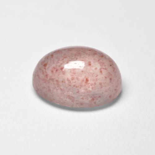Strawberry Quartz Gemstone in 7.1 x 5.2 mm Size for Sale, Strawberry Quartz Stone in Light Pink Color