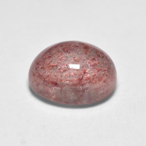 Strawberry Quartz Gemstone in 8 x 6 mm (calibrated) Size for Sale, Strawberry Quartz Stone in Light Pink Color